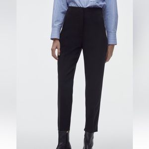 ZARA High-Waisted Pants- Black